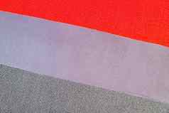 色彩斑斓的织物类型颜色结合
