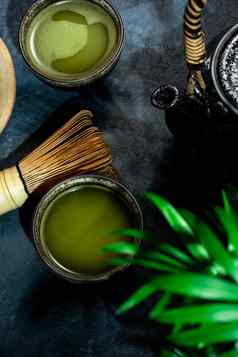 喝绿色火柴茶日本亚洲健康的核实