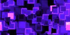 紫色的无缝的网络发光霓虹灯广场模式背景发短信