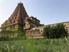 布里哈迪斯瓦拉尔寺庙甘盖孔达乔拉普拉姆泰米尔Nadu