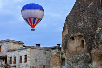 气球飞行小镇卡帕多西亚