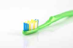 牙刷绿色处理