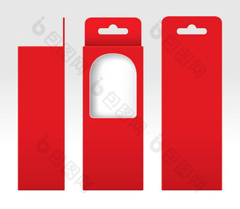 挂<strong>红色</strong>的盒子窗口减少包装模板空白空盒子<strong>红色</strong>的纸板礼物盒子<strong>红色</strong>的卡夫包纸箱溢价<strong>红色</strong>的盒子空