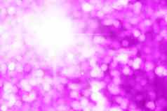 美丽的闪闪发光的紫色的背景照明紫色的散景效果图片紫色的闪闪发光的背景