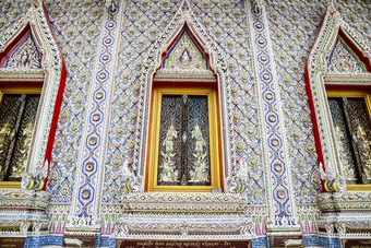 艺术博尔肯马赛克室内装修banglamung寺庙
