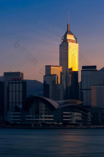 在<strong>香港香港</strong>市中心著名的城市景观视图在<strong>香港香港</strong>天际线九龙一边在<strong>香港香港</strong>