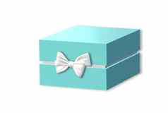 绿松石蓝色的盒子