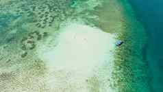 桑迪海滩珊瑚礁巴拉巴克巴拉望省菲律宾