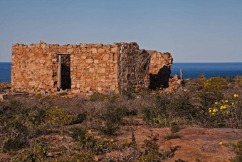 废墟家园只国家公园南非洲
