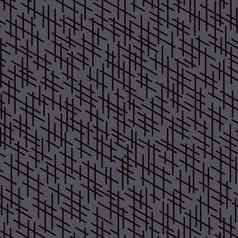 随机穿越行使模式混乱的短行无缝的模式芯片棒现代可重复的主题好打印纺织织物背景包装纸灰色的黑色的颜色