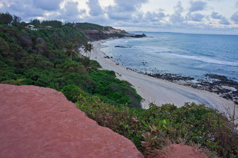 烟斗热带海滩视图故乡巴西南美国