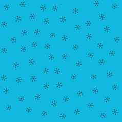 无缝的圣诞节模式涂鸦手随机画雪花包装纸礼物有趣的纺织织物打印设计装饰食物包装背景一年光栅复制天空蓝色的黑色的
