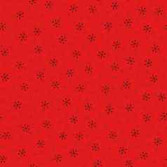 无缝的圣诞节模式涂鸦手随机画雪花包装纸礼物有趣的纺织织物打印设计装饰食物包装背景一年光栅复制红色的黑色的
