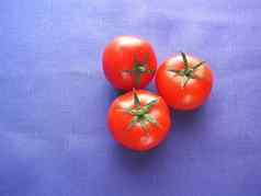 西红柿新鲜的红色的特写镜头西红柿