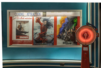 经典时刻<strong>电影海报</strong>红色的古董规模规模电影