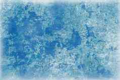 很酷的蓝色的纹理让人联想到水墙冰