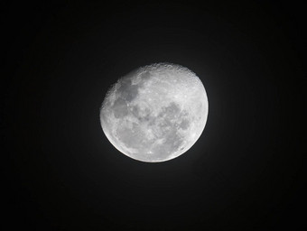 月亮望远镜可见陨石坑海宁静