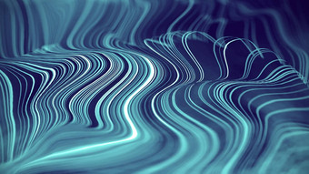 人工情报摘要背景技术数字插图蓝色的行流运动图形未来主义的元素能源模式现代空间波结构光背景业务演讲科学网络横幅波浪渲染光滑的声音形状未来创新混乱