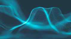 音乐摘要背景蓝色的均衡器音乐显示声音波音乐波音乐背景均衡器概念