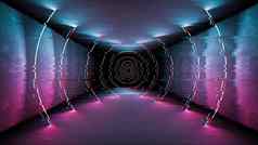 幻想广告游戏屏幕技术概念vhs设计音乐霓虹灯背景插图
