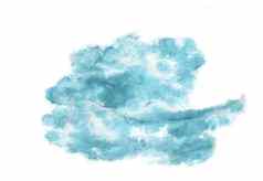 bstract蓝色的水彩云白色背景插图海报明信片横幅有创意的设计