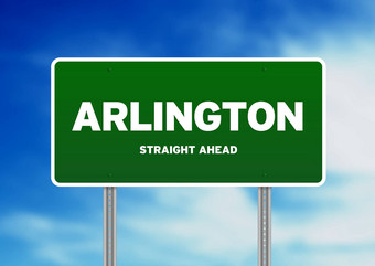 阿灵顿高速公路标志