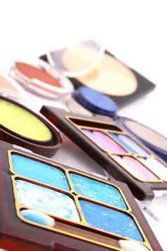 色彩斑斓的化妆化妆品工具包