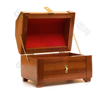 木珠宝盒子