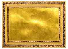 黄金框架黄金背景