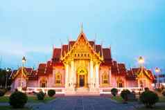 美丽的泰国寺庙什么本杰马博菲特