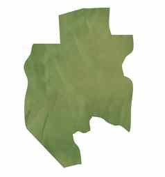 绿色纸地图加蓬