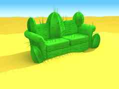 cactus-sofa沙漠