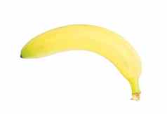 成熟的香蕉孤立的白色背景