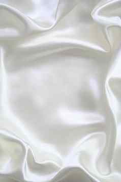 光滑的优雅的白色丝绸婚礼背景光滑的