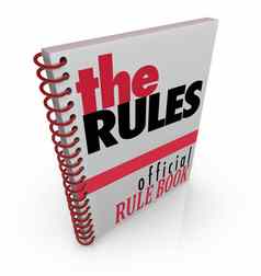 规则书官方规则手册方向