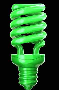 效率生态友好的技术绿色光灯泡