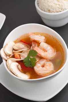 泰国蔬菜汤虾