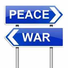战争和平概念