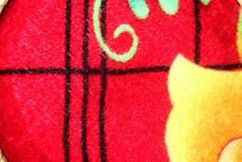片段色彩斑斓的复古的挂毯纺织模式花