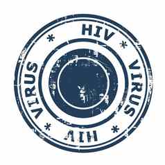 艾滋病毒病毒邮票