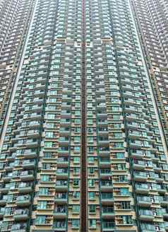 公寓建筑在香港香港
