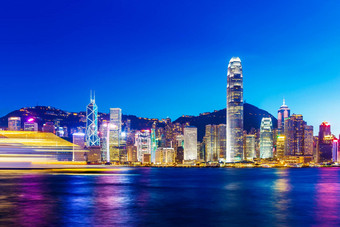 在香港香港具有里程碑意义的晚上