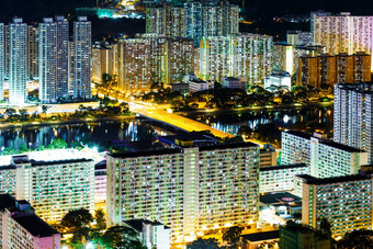住宅区域在香港香港