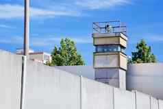 柏林墙纪念瞭望塔区域