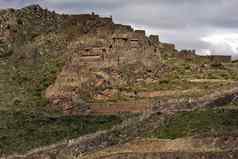 坎图斯Raqay神圣的谷印加人秘鲁