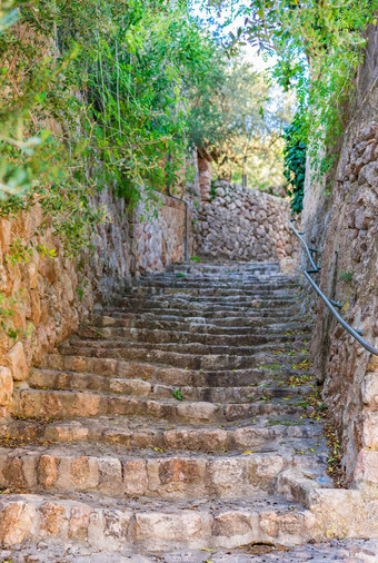 石头楼梯村福纳鲁特克斯马略卡岛西班牙