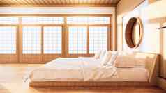 首页室内墙模拟木床上卧室最小的
