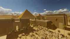 伟大的吉萨金字塔胡夫门考雷哈夫拉开罗埃及