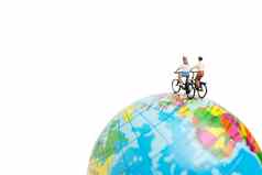 微型人旅行者自行车全球