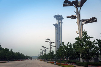 北京中国7月奥运公园观察塔位于kehui路南部分奥运绿色朝阳区北京中国